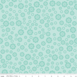 Verona - Flowers in Teal - ..