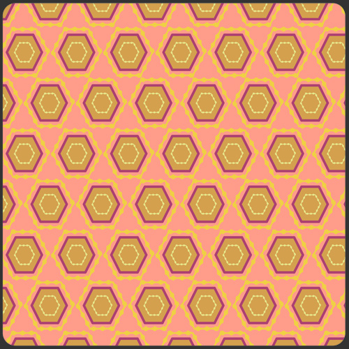 Rhapsodia - Folk Vision in Salmon - by Pat Bravo for Art Gallery Fabrics - 1 Yard