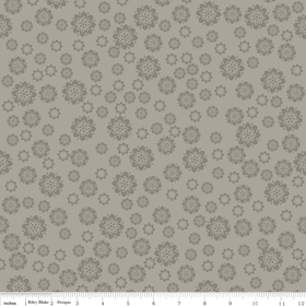 Verona - Flowers in Gray - by Emily Taylor Designs for Riley Blake - 1 Yard