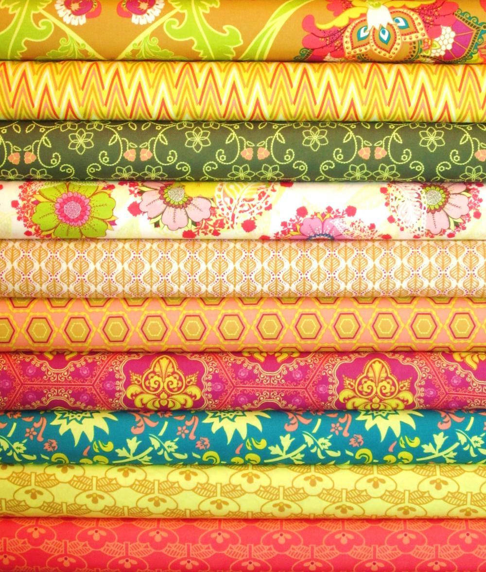 Rhapsodia - Fat Quarter Bundle of Sweet Journey Palette - by Pat Bravo for Art Gallery Fabrics